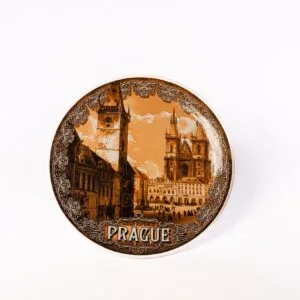 Plato decorativo Praga – 15 cm, estilo vintage